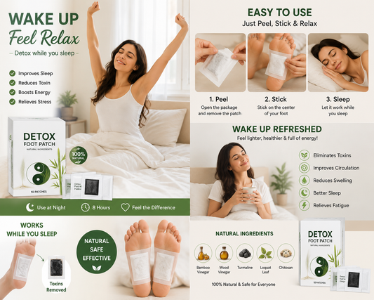 Detox Foot Patch (Pack of 20)